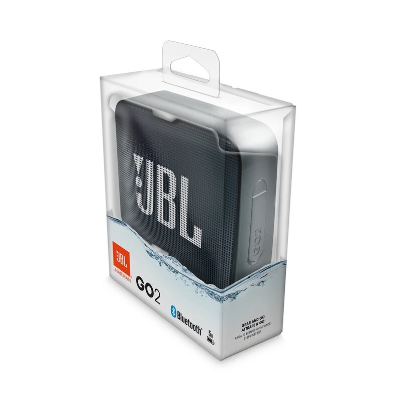 Boxa portabila JBL Go 2, Bluetooth, Waterproof, negru